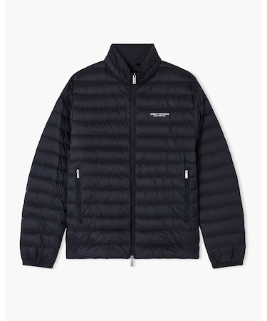 【A|X アルマーニ エクスチェンジ】AXロゴ ライトダウンジャケット