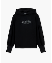 【A|X アルマーニ エクスチェンジ】AXロゴ リブポイント フーデッドスウェットプルオーバー