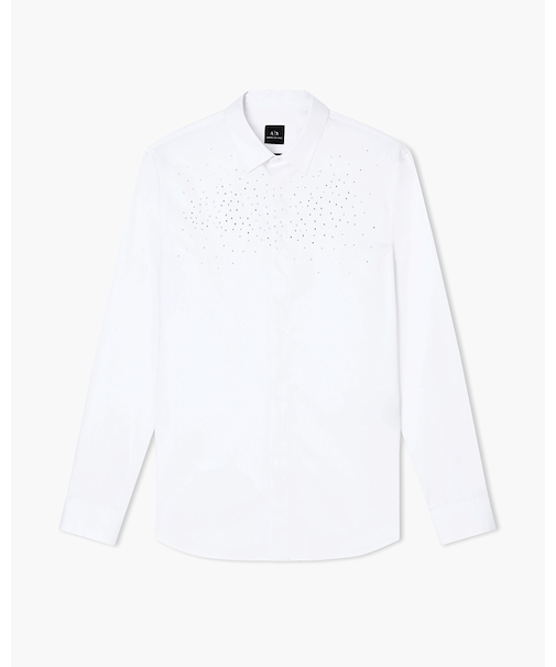 【A|X アルマーニ エクスチェンジ】ストラス シャツ/SLIM