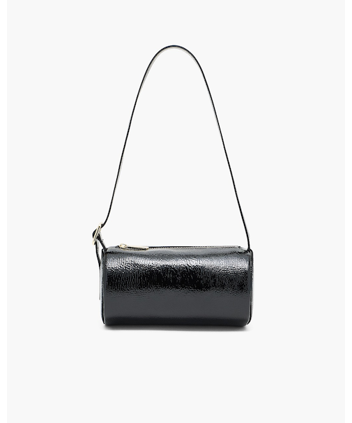 【A|X アルマーニ エクスチェンジ】AXロゴ 円筒形 ショルダーバッグ