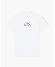 【A|X アルマーニ エクスチェンジ】フロックロゴ 半袖クルーネックTシャツ/REGULAR