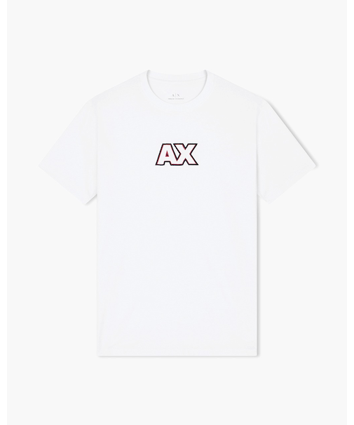【A|X アルマーニ エクスチェンジ】フロックロゴ 半袖クルーネックTシャツ/REGULAR