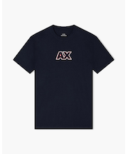 【A|X アルマーニ エクスチェンジ】フロックロゴ 半袖クルーネックTシャツ/REGULAR