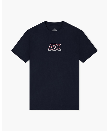 【A|X アルマーニ エクスチェンジ】フロックロゴ 半袖クルーネックTシャツ/REGULAR