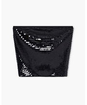 【A|X アルマーニ エクスチェンジ】スパンコール チューブトップ 