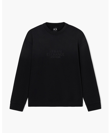 【A|X アルマーニ エクスチェンジ】AXロゴ グラデーション スウェットプルオーバー