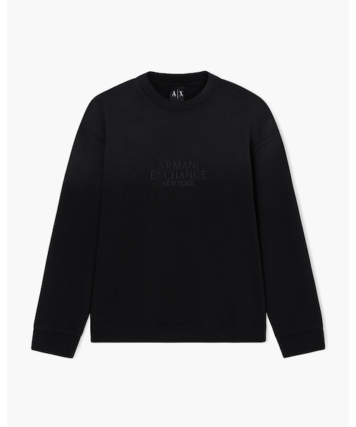 【A|X アルマーニ エクスチェンジ】AXロゴ グラデーション スウェットプルオーバー
