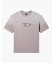 【A|X アルマーニ エクスチェンジ】AXロゴ グラデーション 半袖クルーネックTシャツ