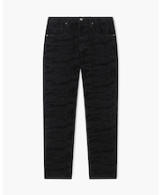 【A|X アルマーニ エクスチェンジ】オールオーバーカモフラージュジャカード ルーズテーパード デニムパンツ