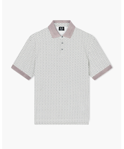 【A|X アルマーニ エクスチェンジ】オールオーバーロゴ 半袖ポロシャツ