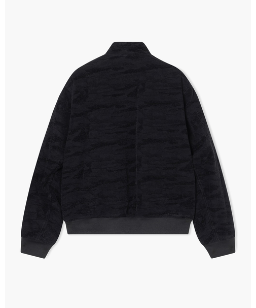 【A|X アルマーニ エクスチェンジ】オールオーバーカモフラージュジャカードデニム ボンバージャケット