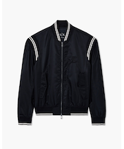 【A|X アルマーニ エクスチェンジ】AXロゴ シャイニーボンバージャケット