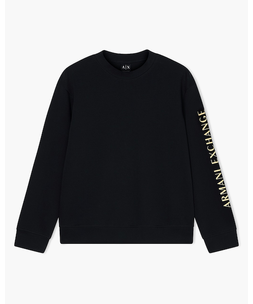 【A|X アルマーニ エクスチェンジ】AXロゴ ホースデザイン スウェットプルオーバー