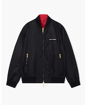 【A|X アルマーニ エクスチェンジ】AXロゴ ホースデザイン リバーシブル ボンバージャケット