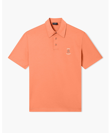 【A|X アルマーニ エクスチェンジ】AXロゴ 半袖ポロシャツ