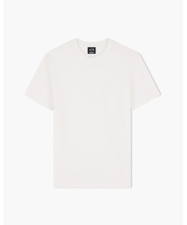 【A|X アルマーニ エクスチェンジ】AXロゴ エクストラスリムフィット 半袖クルーネックTシャツ