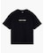 【A|X アルマーニ エクスチェンジ】エンブロイダリーロゴ 半袖クルーネックTシャツ