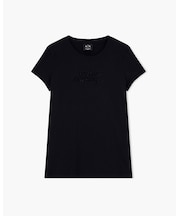 【A|X アルマーニ エクスチェンジ】スタッツロゴ  半袖クルーネックTシャツ
