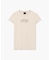 【A|X アルマーニ エクスチェンジ】スタッツロゴ  半袖クルーネックTシャツ