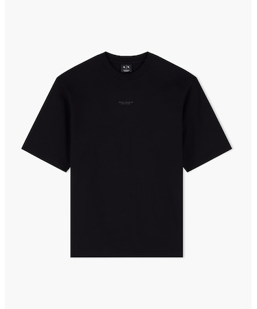 【A|X アルマーニ エクスチェンジ】AXロゴ コンフォートフィット 半袖クルーネックTシャツ