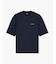 【A|X アルマーニ エクスチェンジ】バックロゴ ルーズフィット 半袖クルーネックTシャツ