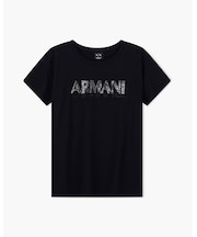【A|X アルマーニ エクスチェンジ】ブリングAXロゴ 半袖クルーネックTシャツ