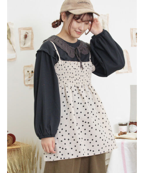 ◎シャーリングキャミチュニック