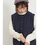 ケーブル編みニットベスト