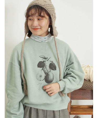 柄アソートプリントスウェット