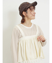 2WAYニットビスチェセットトップス