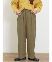 【保温加工・帯電防止】ストレートパンツ