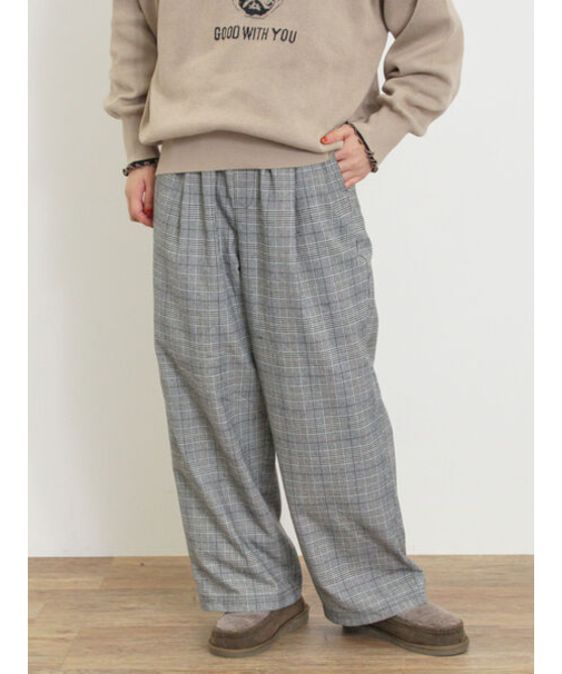 【保温加工・帯電防止】ストレートパンツ