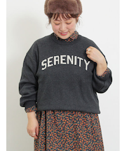 ロゴジャカードニット