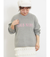 ◎レタリング配色ニット