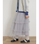 チュールフリルスカート