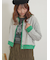 ◎配色スウェットカーディガン