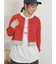 ◎配色スウェットカーディガン