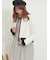 ◎配色スウェットカーディガン
