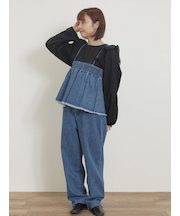 スカートセットデニムパンツ