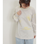 配色ステッチプリントアソートロングTシャツ