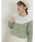 リボン刺繍カーディガン