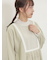 【S/Mサイズ】ドットチュールスクエア貼りワンピース