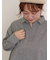後ろ釦スキッパーチュニック