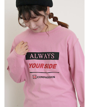 ロゴ刺繍アソートロングTシャツ