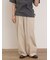 裾タックパンツ