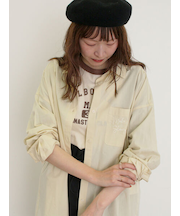 ルーズシルエットシャツ