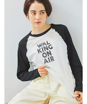 シアーラグランロゴTシャツ