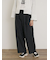 【M/Lサイズ】ドット柄ストレートパンツ