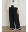 【M/Lサイズ】ドット柄ストレートパンツ
