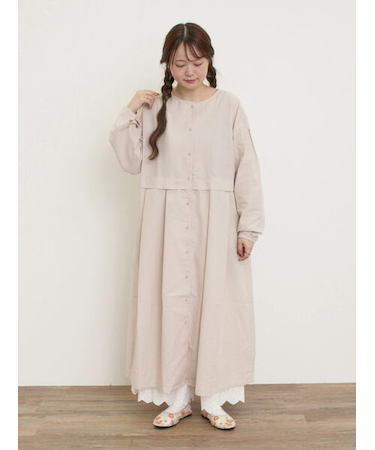 【ゆべし×Samansa Mos2】切替2WAYワンピース